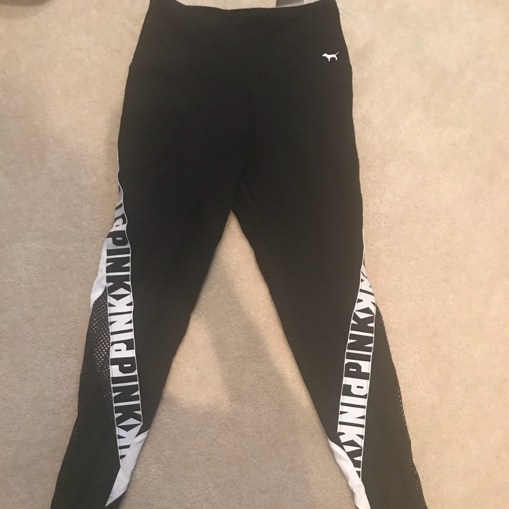 Pink High Waist Legging Size S